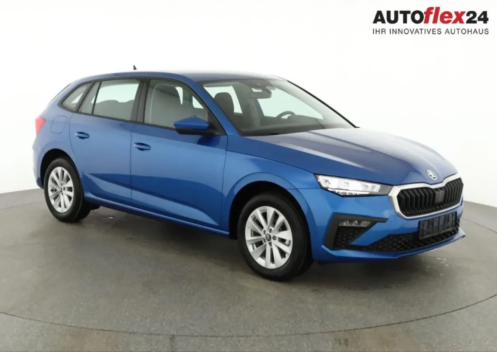 Skoda Scala Reimport Blau